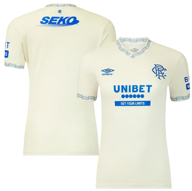 2026-27 Glasgow Rangers Away Soccer Jersey Shirt